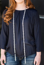 Load image into Gallery viewer, Paparazzi SCARFed for Attention - Silver Necklace