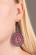 Load image into Gallery viewer, Paparazzi Carnival Courtesan - Pink Earrings