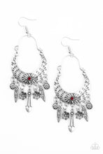 Load image into Gallery viewer, Paparazzi Nature Escape - Red Earrings