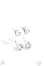 Load image into Gallery viewer, Paparazzi Starlet Squad - White Earrings