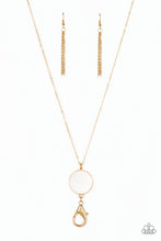 Load image into Gallery viewer, Paparazzi Shimmering Seashores - Gold Lanyard