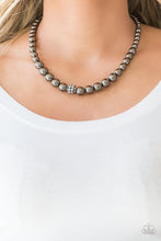 Load image into Gallery viewer, Paparazzi High-Stakes FAME - Black Necklace