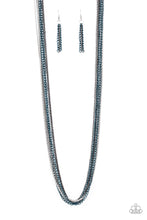 Load image into Gallery viewer, Paparazzi Colorful Calamity - Blue Neklace