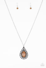 Load image into Gallery viewer, Paparazzi Total Tranquility - Brown Necklace
