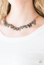 Load image into Gallery viewer, Paparazzi Vintage Gardens - Copper Necklace
