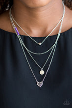 Load image into Gallery viewer, Paparazzi Gypsy Heart - Purple Heart