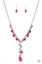 Load image into Gallery viewer, Paparazzi Crystal Couture - Red Necklace