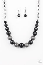 Load image into Gallery viewer, Paparazzi Color Me CEO - Black Necklace