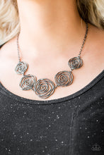 Load image into Gallery viewer, Rosy Rosette - Black