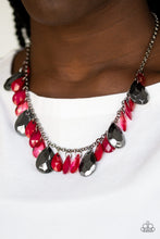 Load image into Gallery viewer, Paparazzi Hurricane Season - Red Necklace