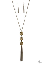 Load image into Gallery viewer, Paparazzi Triple Shimmer - Brass Necklace