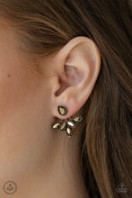 Load image into Gallery viewer, Paparazzi A Force To BEAM Reckoned With - Brass Earrings