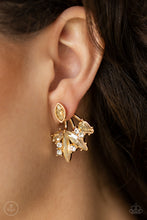 Load image into Gallery viewer, Paparazzi Deco Dynamite - Gold Earrings