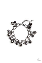 Load image into Gallery viewer, Paparazzi Make Do In Malibu - Black Bracelet