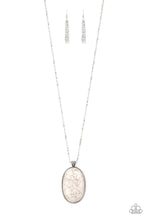 Load image into Gallery viewer, Paparazzi Stone Stampede - White Necklace