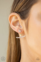 Load image into Gallery viewer, Paparazzi Glowing Glimmer - Gold Earrings