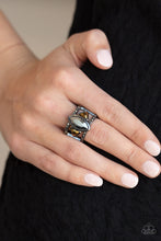 Load image into Gallery viewer, Paparazzi Major Majestic - Black Ring