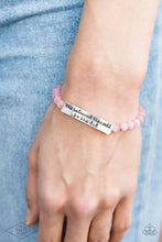 Load image into Gallery viewer, Paparazzi So She Did - Pink Bracelet