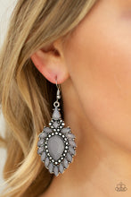Load image into Gallery viewer, Paparazzi The LIONESS Den - Silver Earrings