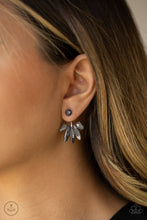 Load image into Gallery viewer, Paparazzi Stunningly Striking - Black Earrings