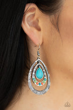 Load image into Gallery viewer, Paparazzi Terra Teardrops - Multi Earrings