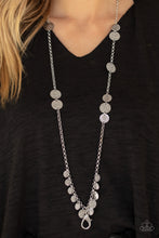 Load image into Gallery viewer, Paparazzi Trailblazing Trinket - Silver Lanyard