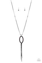 Load image into Gallery viewer, Paaparazzi Head OVAL Heels - Purple Necklace
