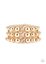 Load image into Gallery viewer, Paparazzi Icing On The Top - Gold Bracelet