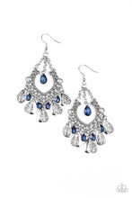 Load image into Gallery viewer, Paparazzi Musical Gardens - Blue Earrings