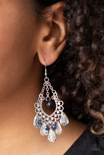 Load image into Gallery viewer, Paparazzi Musical Gardens - Blue Earrings