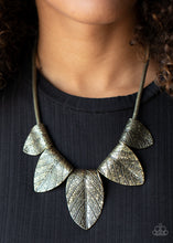 Load image into Gallery viewer, Paparazzi Garden Gatherer - Brass Necklace