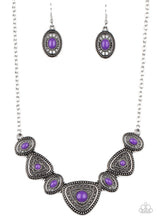 Load image into Gallery viewer, Paparazzi Totally TERRA-torial - Purple Necklace