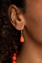 Load image into Gallery viewer, Paparazzi High Alert - Orange Necklace