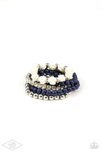 Load image into Gallery viewer, Paparazzi Rose Garden Grandeur - Blue Bracelet