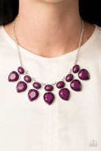 Load image into Gallery viewer, Paparazzi Modern Masquerade - Purple Necklace