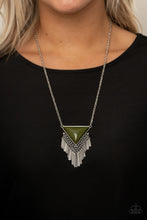Load image into Gallery viewer, Paparazzi Badlands Bonanza - Green Necklace