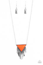 Load image into Gallery viewer, Paparazzi Badlands Bonanza - Orange Necklace