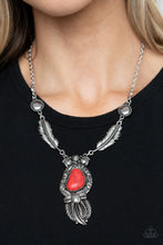 Load image into Gallery viewer, Paparazzi Ruler of The Roost - Red Necklace