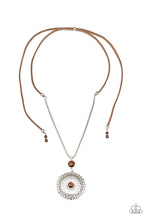 Load image into Gallery viewer, Paparazzi Where No MANDALA Has Gone Before - Brown Necklace