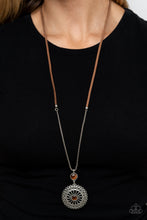 Load image into Gallery viewer, Paparazzi Where No MANDALA Has Gone Before - Brown Necklace
