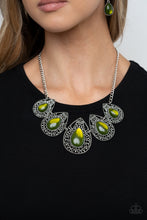 Load image into Gallery viewer, Paparazzi Opal Auras - Green Necklace