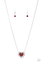 Load image into Gallery viewer, Paparazzi Game, Set, MATCHMAKER - Red Necklace