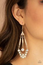 Load image into Gallery viewer, Paparazzi High-Ranking Radiance - Gold Earrings