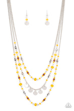 Load image into Gallery viewer, Paparazzi Step Out of My Aura - Yellow Necklace