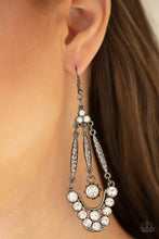 Load image into Gallery viewer, Paparazzi High-Ranking Radiance - Black Earrings