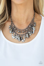 Load image into Gallery viewer, Paparazzi Extra Exhilarating - Black Necklace