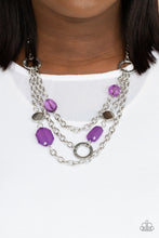 Load image into Gallery viewer, Paparazzi Oceanside Spa - Purple Necklace