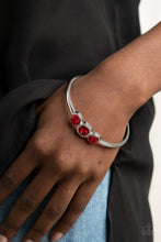 Load image into Gallery viewer, Paparazzi Royal Demands - Red Bracelet