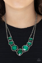 Load image into Gallery viewer, Paparazzi Absolute Admiration - Green Necklace