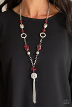 Load image into Gallery viewer, Paparazzi Ever Enchanting- Red Necklace